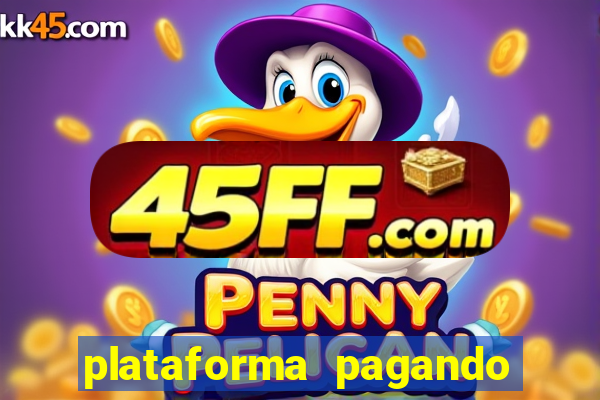 plataforma pagando 30 reais no cadastro